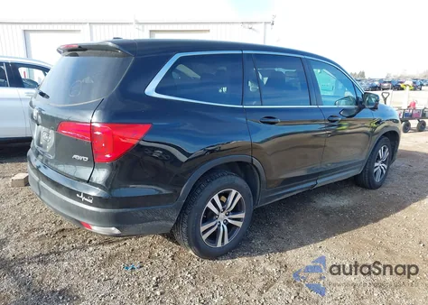 2016 Honda Pilot Ex-L from USA, damaged, VIN 5FNYF6H56GB034363